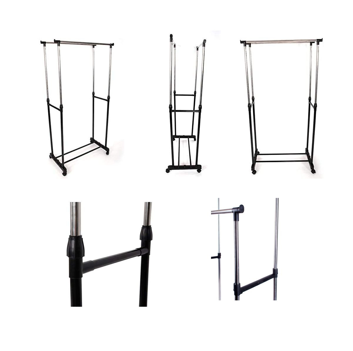 Miniatura 5 de Perchero Estante Organizador Ropa Dual